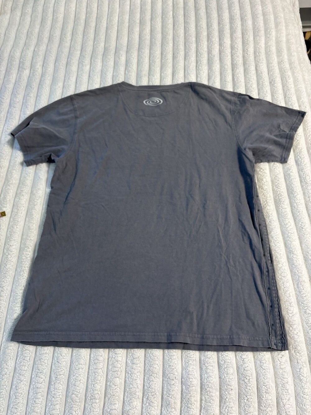 Good vibes by Life is Good T Shirt Men’s Large Dark Grey 100% Cotton Beach - Picture 4 of 9